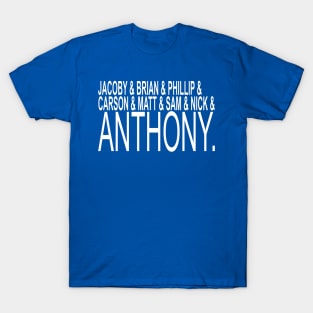 Colts quarterbacks with Anthony Richardson T-Shirt